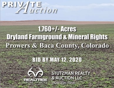 Prowers County, Colorado ~ 1,760+/- Acres ~ Private Auction - image 3