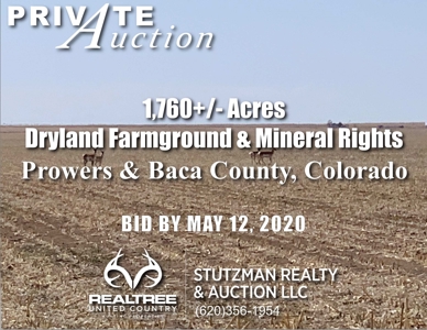 Prowers County, Colorado ~ 1,760+/- Acres ~ Private Auction - image 2