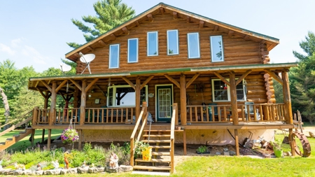 Marquette County Multi Parcel LIVE Auction on Log Home and A - image 1