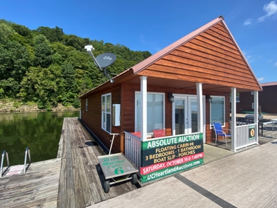 Floating Cabin Selling  Absolute Auction on Green River Lake - image 4