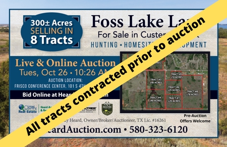 Foss Lake Land for Sale Custer County, OK - Tract #1 - image 9