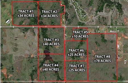 Foss Lake Land for Sale Custer County, OK - Tract #1 - image 2