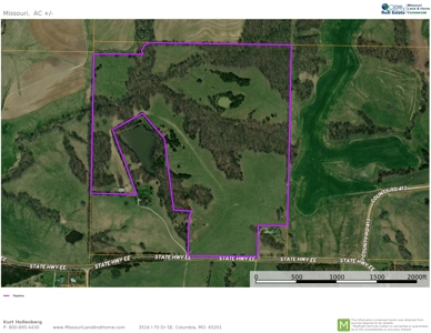 110.52  gorgeous surveyed acres in Rocheport, Missouri - image 1