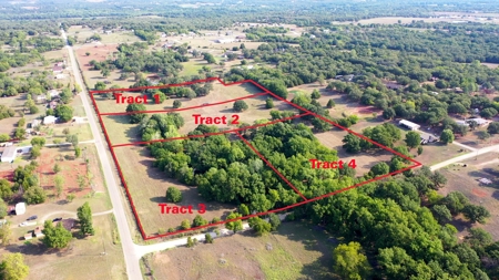 3.45 Ac +/- Tr 4 of 4 NO RESERVE LAND AUCTION, Meeker, OK - image 5