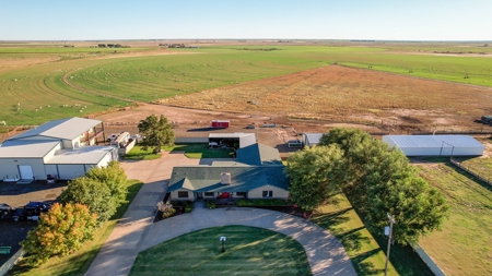 734 Acres In Lamb - Main Residence, Barns, Pens & 2Nd Home - image 1
