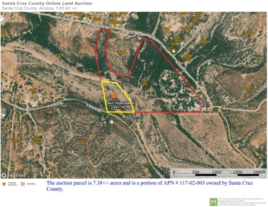 Live Auction, 7.83+/- Acres, Santa Cruz County, Nogales, Az - image 2
