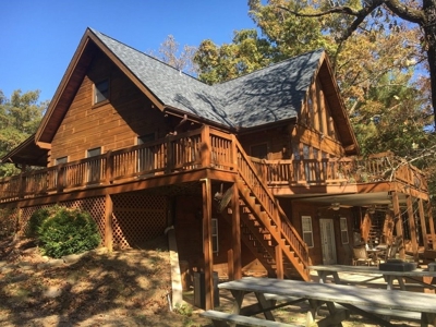 Riverfront Log Home for Sale Auction - image 2