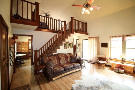 Hunting Land Cabin Home For Sale Oklahoma Hughes County - image 5