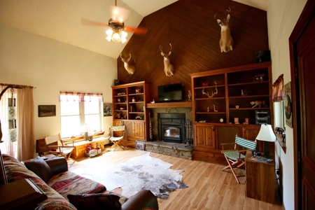 Hunting Land Cabin Home For Sale Oklahoma Hughes County - image 3