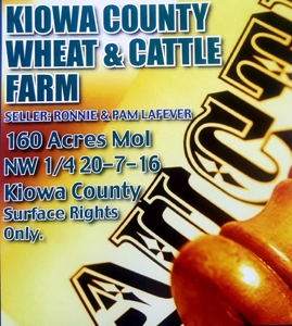 Kiowa County Farm For Sale 160 Acres - image 1