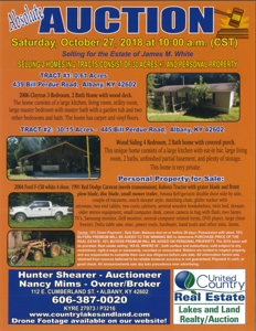 Absolute Auction October 27, 2018 - image 1