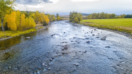 Montana Riverfront Property Home Lodge For Sale Luxury Land - image 2