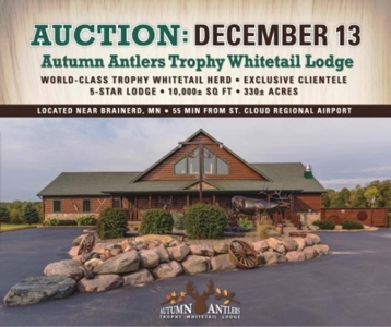Online Only Auction: Trophy Whitetail Hunting Lodge - image 1