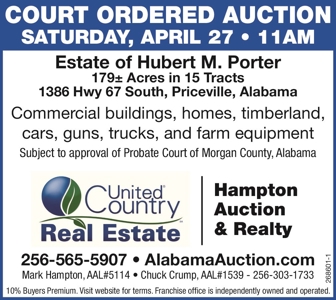 Court Ordered Auction - Estate Of Hubert M. Porter - image 2